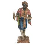 Italian Carved & Painted Venetian Blackamoor