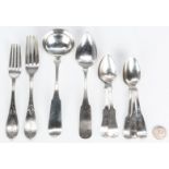 10 pcs. Assorted Coin & Sterling Silver Flatware