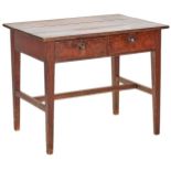 Southern Yellow Pine 2-Drawer Work Table