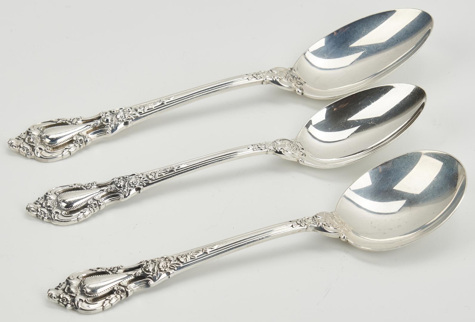 157 Pcs. Lunt Eloquence Pattern Sterling Silver Flatware - Image 12 of 17