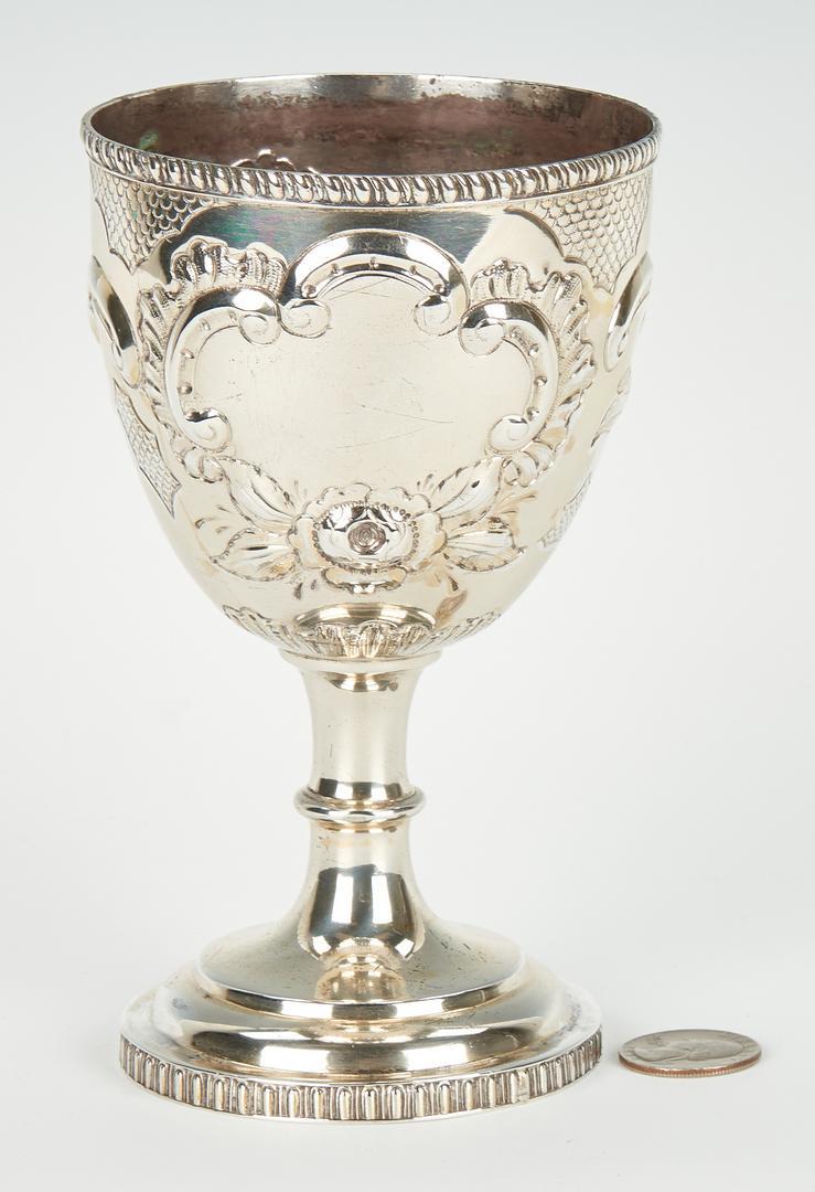 Coin Silver Goblet and Mug, inc. KY - Image 3 of 19