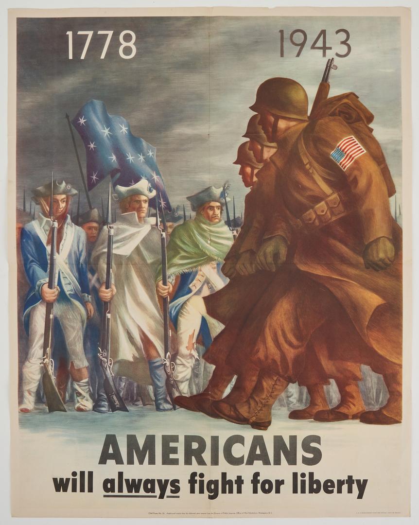 3 U. S. World War II Propaganda Posters - Image 6 of 16