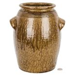 NC Stamped Daniel Seagle Pottery Jar, Two Gallons