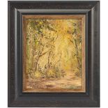 John T. Bauscher, Kentucky Oil Impressionist Landscape