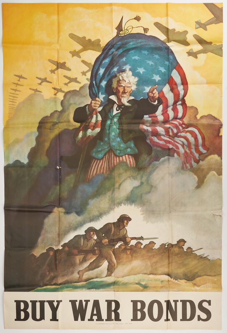 WWII U. S. Propaganda Poster, Uncle Sam