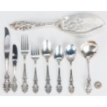 39 Pcs. Sterling Silver, incl. Wallace, Reed & Barton