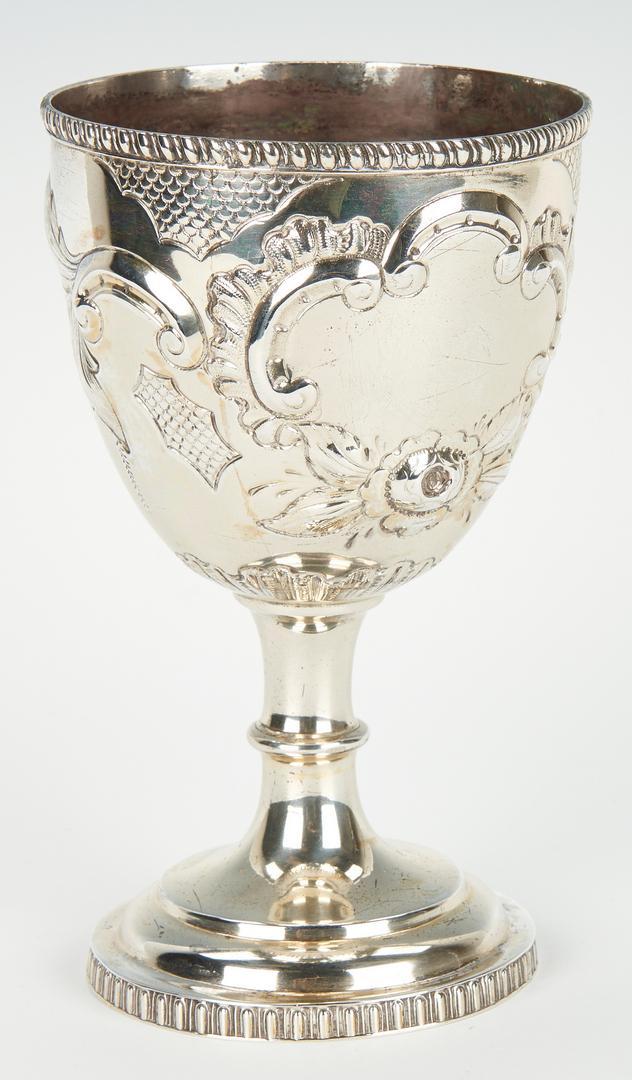 Coin Silver Goblet and Mug, inc. KY - Image 5 of 19