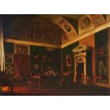 Attr. Vladimir Chudnov O/C, St. Michael's Palace Interior Scene