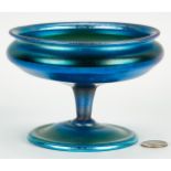 Tiffany Blue Favrile Compote