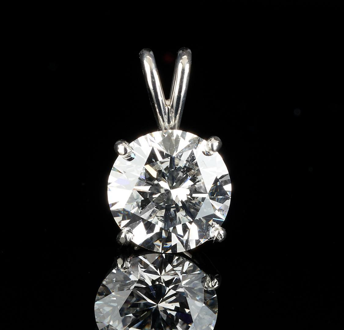 4.18 CTW Diamond Pendant, GIA (VVS2, E) - Image 9 of 17