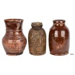 3 East TN Pottery Pieces, incl. Cain