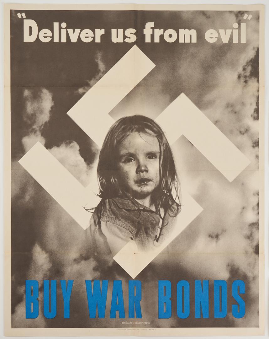 3 U. S. World War II Propaganda Posters - Image 2 of 16