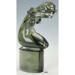 Loredano Rosin Murano Female Nude Art Glass Sculpture