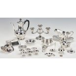 47 Sterling Silver Items, incl nut dishes