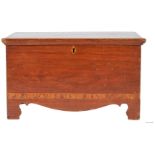 Miniature Southern Inlaid Blanket Chest