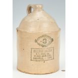 Sullivan Saloon Knoxville, 3-Gallon TN Whiskey Jug