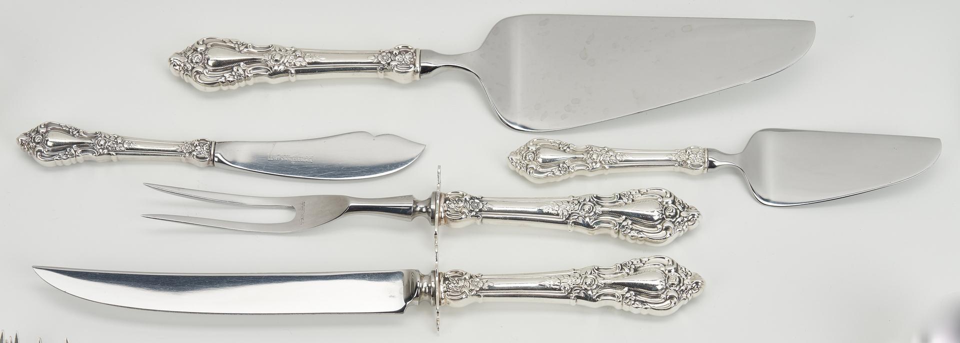 157 Pcs. Lunt Eloquence Pattern Sterling Silver Flatware - Image 17 of 17