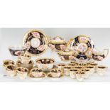 Assembled Group of Royal Worcester Porcelain, incl. Tea Service, 44 pcs.