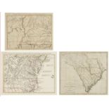 3 Southern Maps, incl. 2 Antonio Zatta 1778, SC 1796