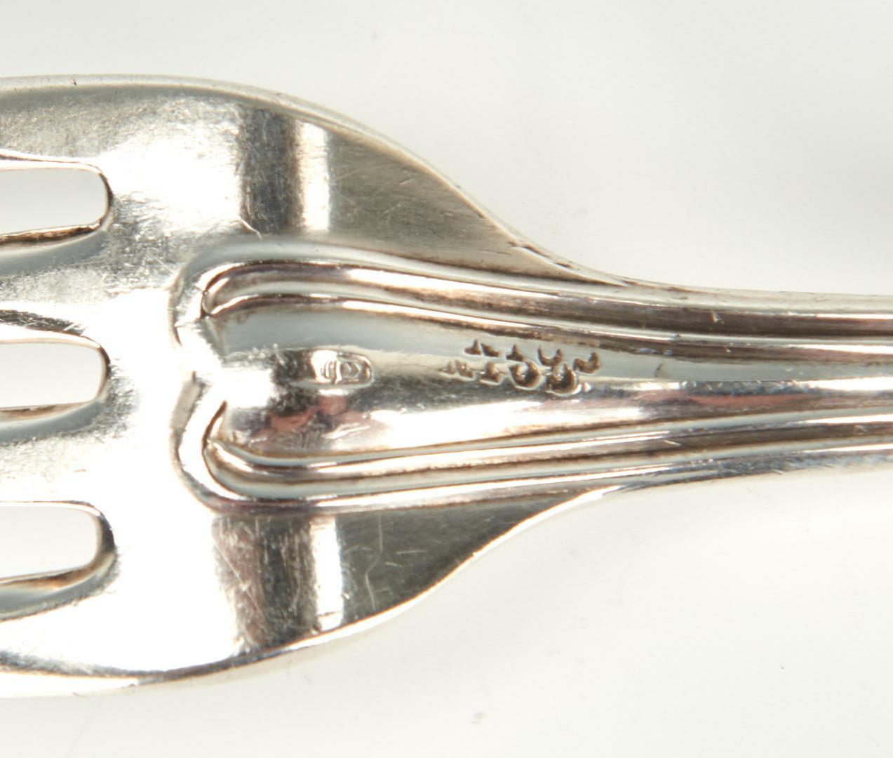 Two Coin Silver Forks, Bell & Bros. TX - Image 8 of 8