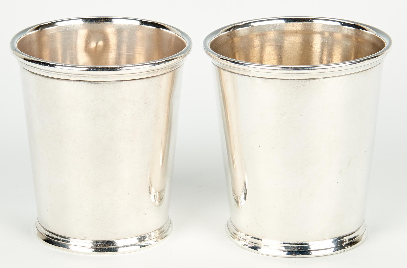 4 Kentucky Akin Retailed Coin Silver Julep Cups - Image 3 of 18