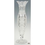 ABPCG Vase with Stepped Cut Neck, 17" H