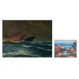 2 O/C Maritime Paintings, incl. Alfred F. Gerstmayr