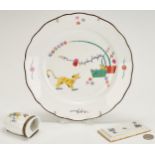 Meissen Kakiemon Plate, Ashtray, Switchplate