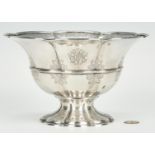 Tiffany & Co. Art Nouveau Sterling Silver Footed Bowl