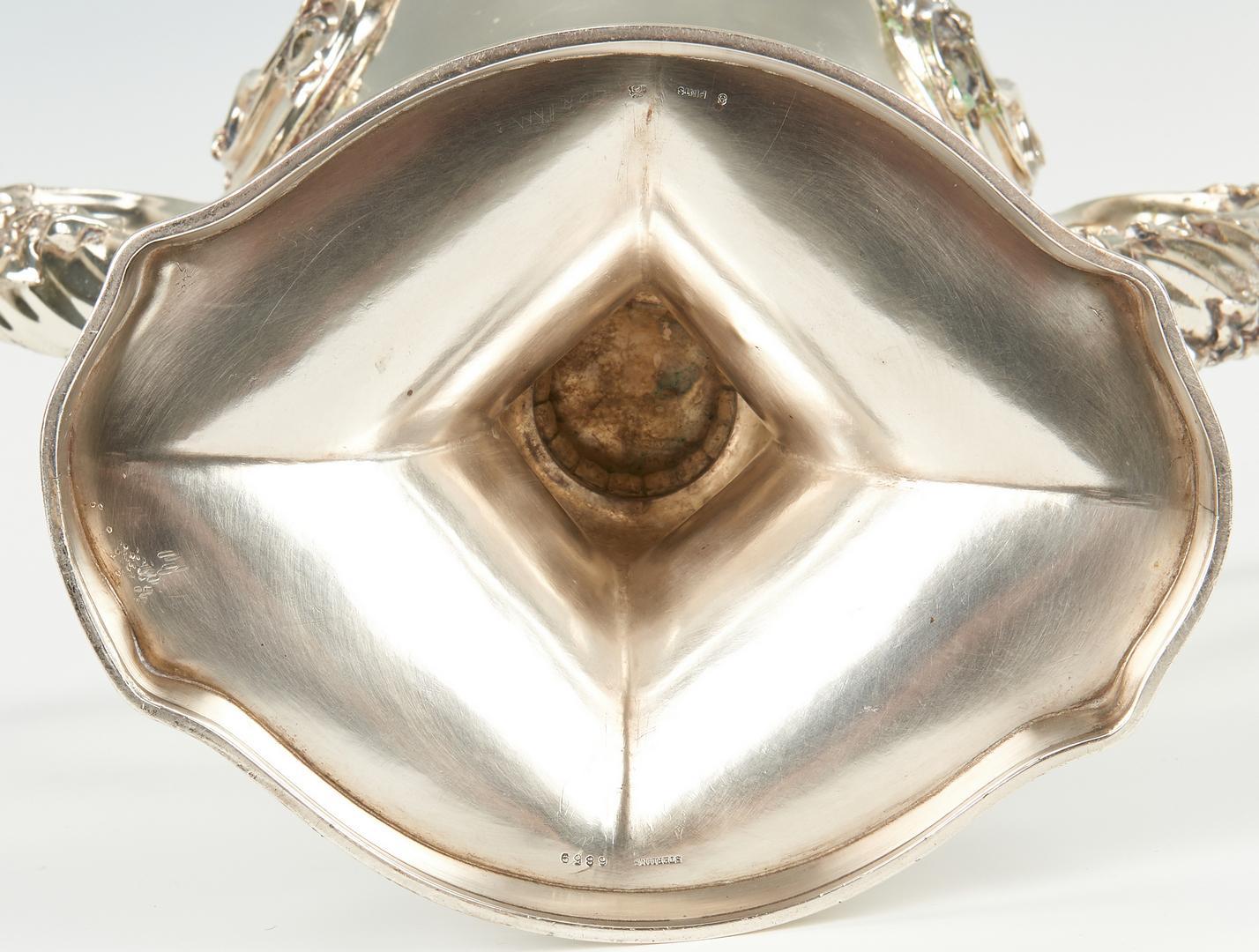 Whiting Art Nouveau Sterling Golf Trophy - Image 10 of 12