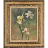 Goode Davis O/C TN Iris Painting