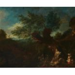 17th Cent. Dutch School Oil Landscape