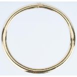 14K Italian Gold Choker Necklace