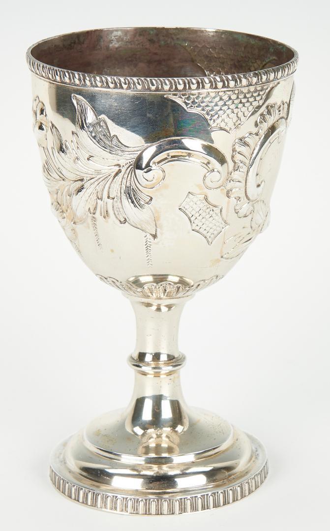 Coin Silver Goblet and Mug, inc. KY - Image 6 of 19