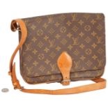 Louis Vuitton Monogram Canvas Cartouchiere GM Shoulder Bag