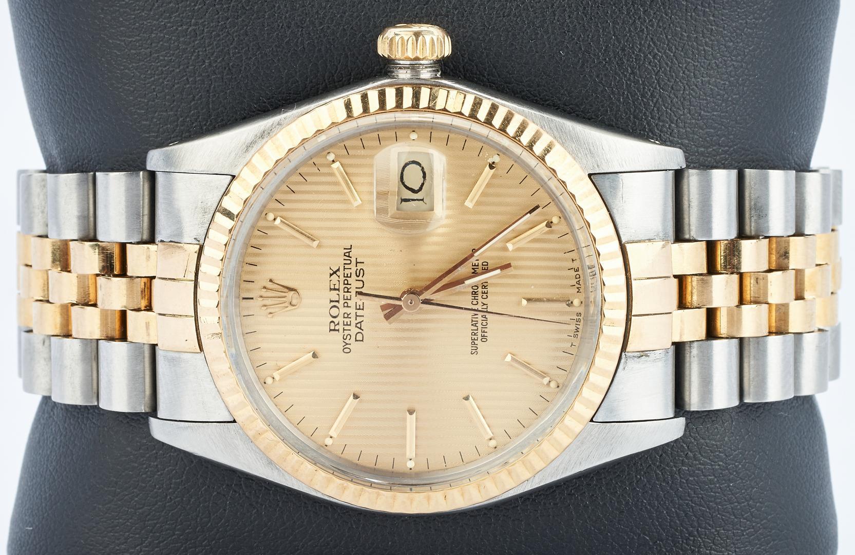 Mens Rolex Oyster Perpetual Datejust Wristwatch - Image 3 of 13