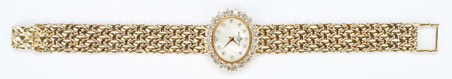 18K Baume & Mercier watch with Diamond Surround - Image 8 of 13