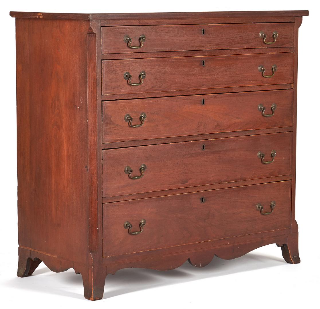 Federal Inlaid Hepplewhite Chest of Drawers - Image 2 of 28