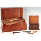 2 Tool Chests, incl. Salesman Sample, Signed