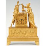 French Ormolu Neoclassical Clock