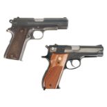 Boxed Smith & Wesson Pistol Model 39-2 plus Colt Commander Lightweight