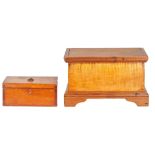 Miniature American Blanket Chest Box & Document Box