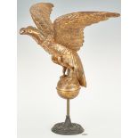 Gilt Eagle Weathervane w/ Stand