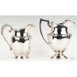 2 Sterling Water Pitchers, Gorham and Wallace