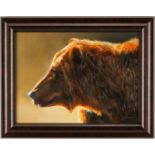 Joe Kronenberg O/B, Brown Bear Painting