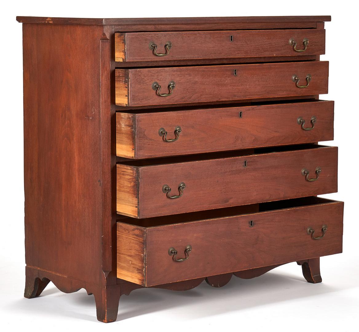 Federal Inlaid Hepplewhite Chest of Drawers - Image 14 of 28