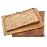 3 Cutting Boards incl. Bird's Eye Maple