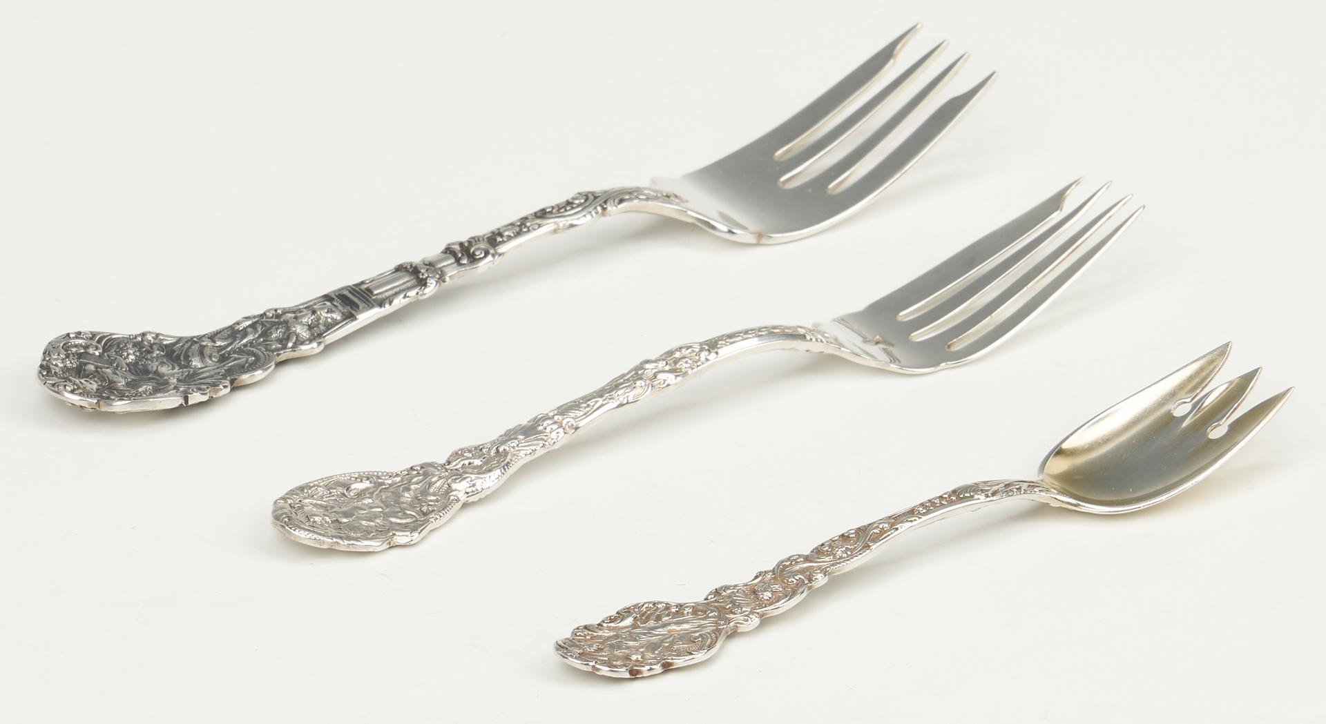 156 pcs. Gorham Versailles Sterling Flatware - Image 17 of 25