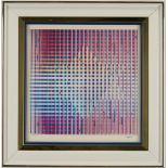 Yaacov Agam Serigraph, Star of David