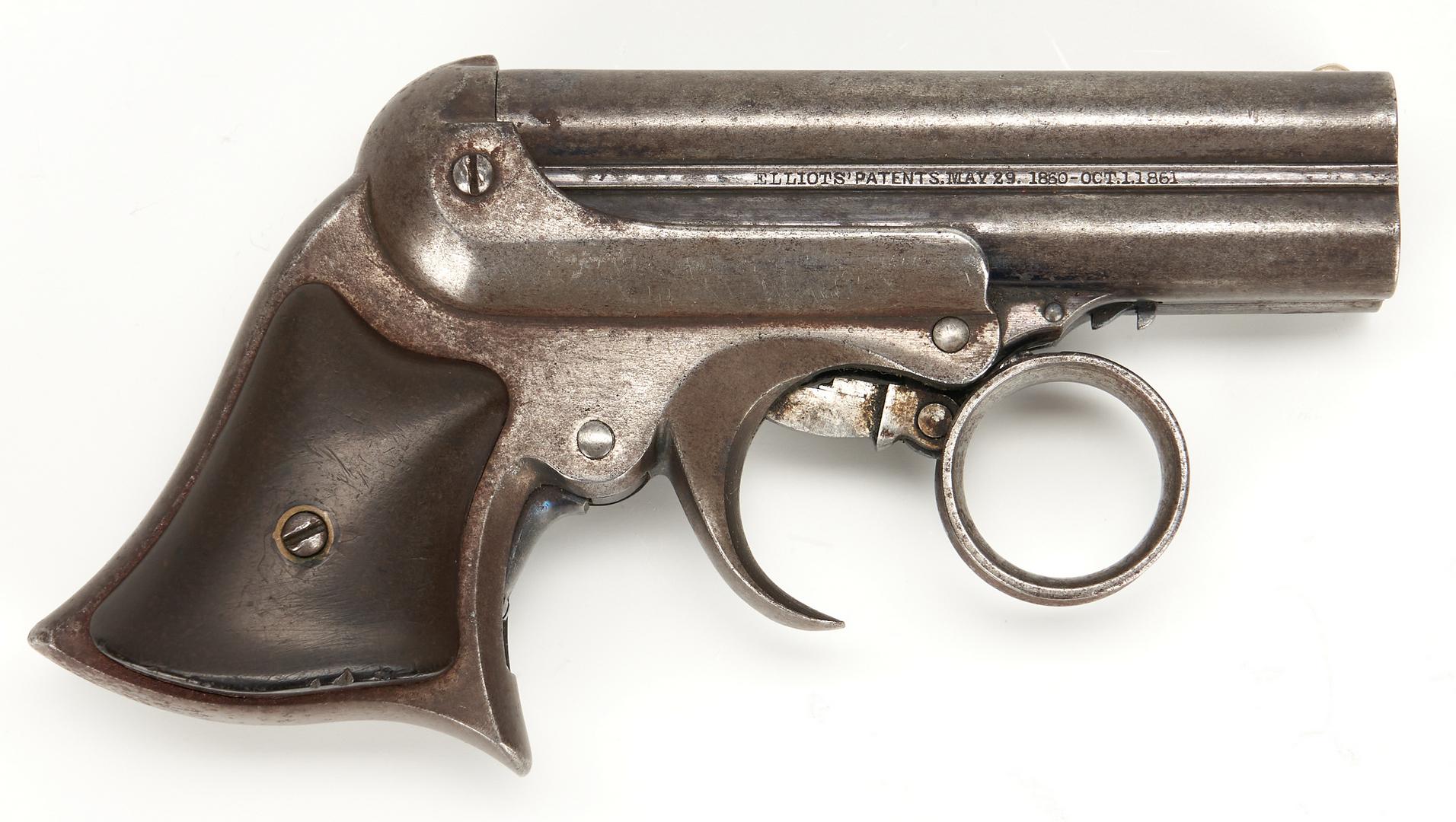 Remington Elliot Pepperbox Pistol, .32 rimfire cal - Image 11 of 12